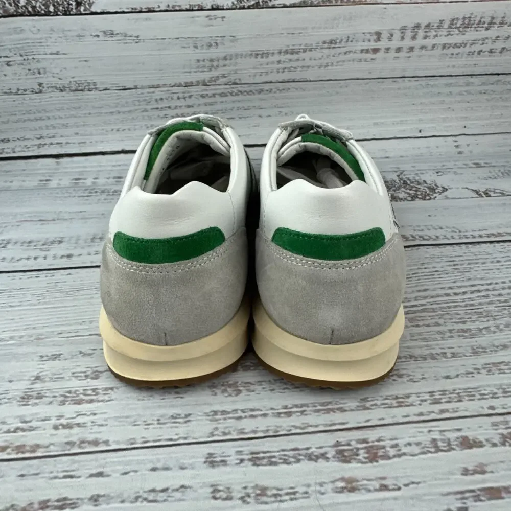 Mephisto Elyo Mens US 8 Sneakers Stone Suede Leather
